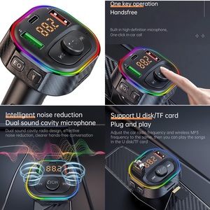 WYYHAA - Bluetooth Adapter for Car, Bluetooth FM Radio Transmitter! NWOT